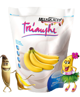 Mix à glaces Banane