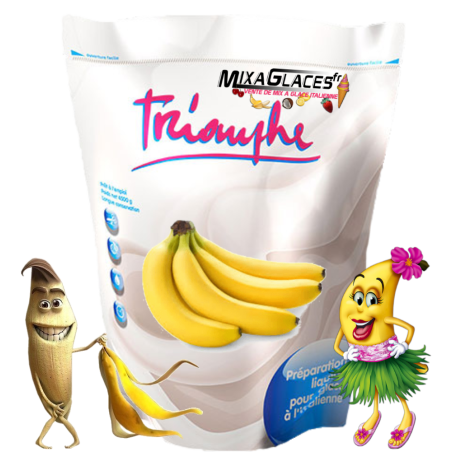 Mix à glaces Banane