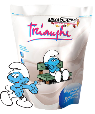 Mix à glaces Schtroumpf