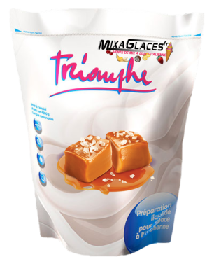Mix à glaces Caramel à la Fleur de Sel de Guérande