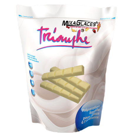Mix à glaces Chocolat Blanc