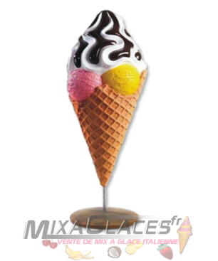 Stop Trottoir Boules + Chantilly + coulis Chocolat - 180 cm