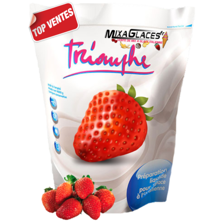 Mix à glaces Fraise