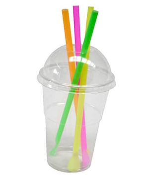 Gobelet + couvercle réutilisables Milk Shakes - 25 à 30 cl  - 50 pièces