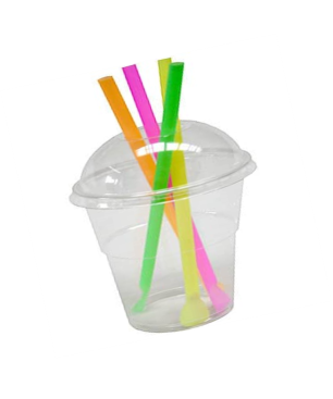 Gobelet + couvercle réutilisables Milk Shakes - 40 cl  - 50 pièces
