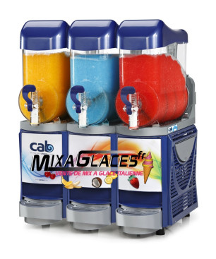 machine à Granités - 3 x 10 litres blanche