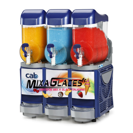 machine à Granités - 3 x 10 litres blanche