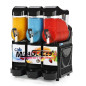 Machine à Granités - 3 x 10 litres - Noir