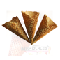 Gamme Classique - Cône Dentelé 60 15 Veneto - Cornet gaufré à bord dentelé