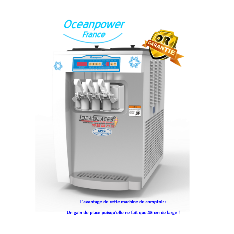 Machine à Glaces Italienne Neuve de Comptoir - OP 125 CT
