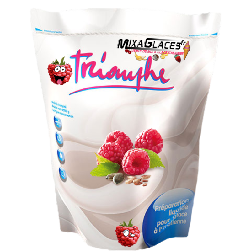 Mix à Glaces 2 Poches Framboise