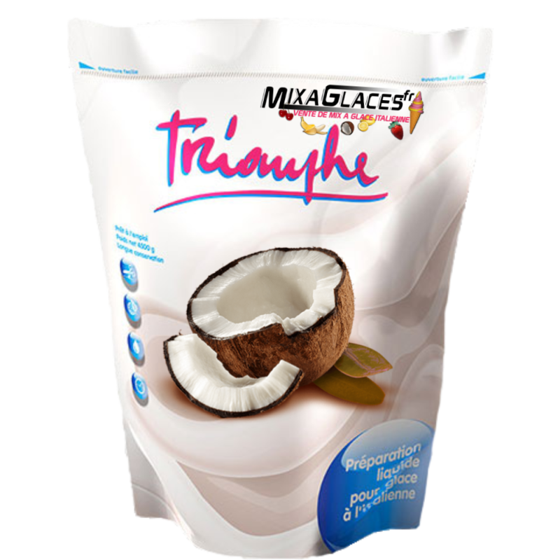 Mix à Glaces 2 Poches Noix de Coco