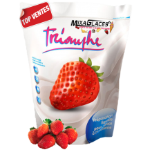 Mix à glaces Fraise